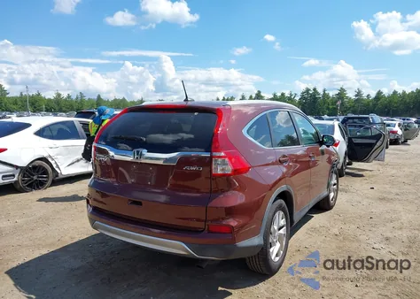 2015 Honda Cr-V Ex-L из США, поврежденный, VIN 5J6RM4H71FL077272